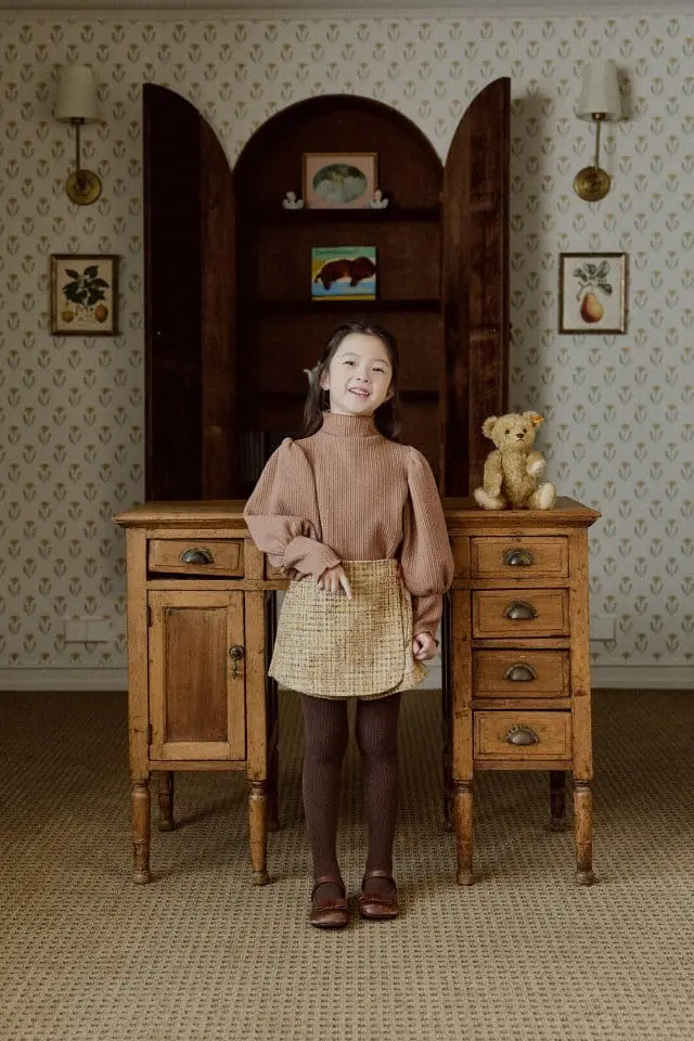 Mon Atelier - Korean Children Fashion - #magicofchildhood - Puff Tee - 3