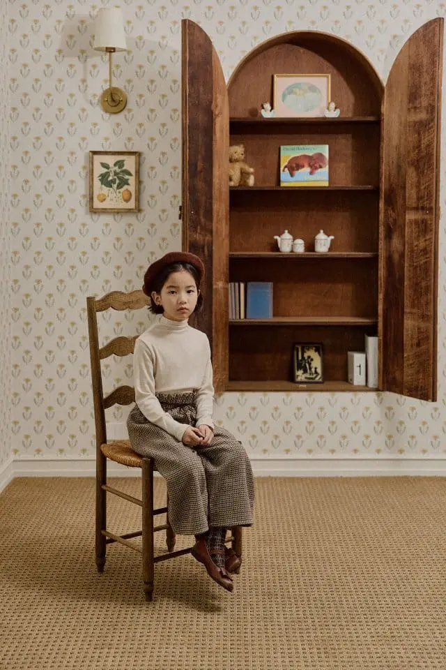 Mon Atelier - Korean Children Fashion - #stylishchildhood - Brsu Turtleneck Tee - 10