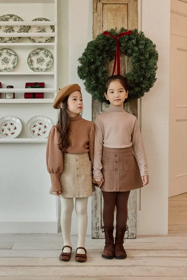 Mon Atelier - Korean Children Fashion - #todddlerfashion - Puff Tee - 6