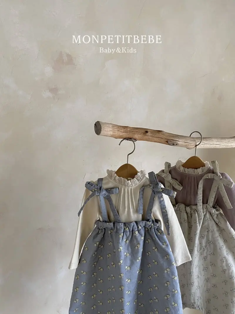 Mon Petit Bebe - Korean Baby Fashion - #babyfashion - Bebe Bong Bong Overalls - 10