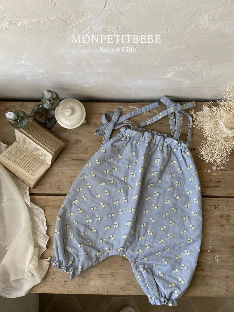 Mon Petit Bebe - Korean Baby Fashion - #babywear - Bebe Bong Bong Overalls - 4