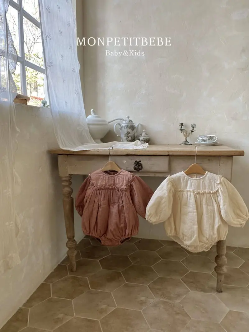 Mon Petit Bebe - Korean Baby Fashion - #onlinebabyboutique - Bebe Bonita Body Suit - 3