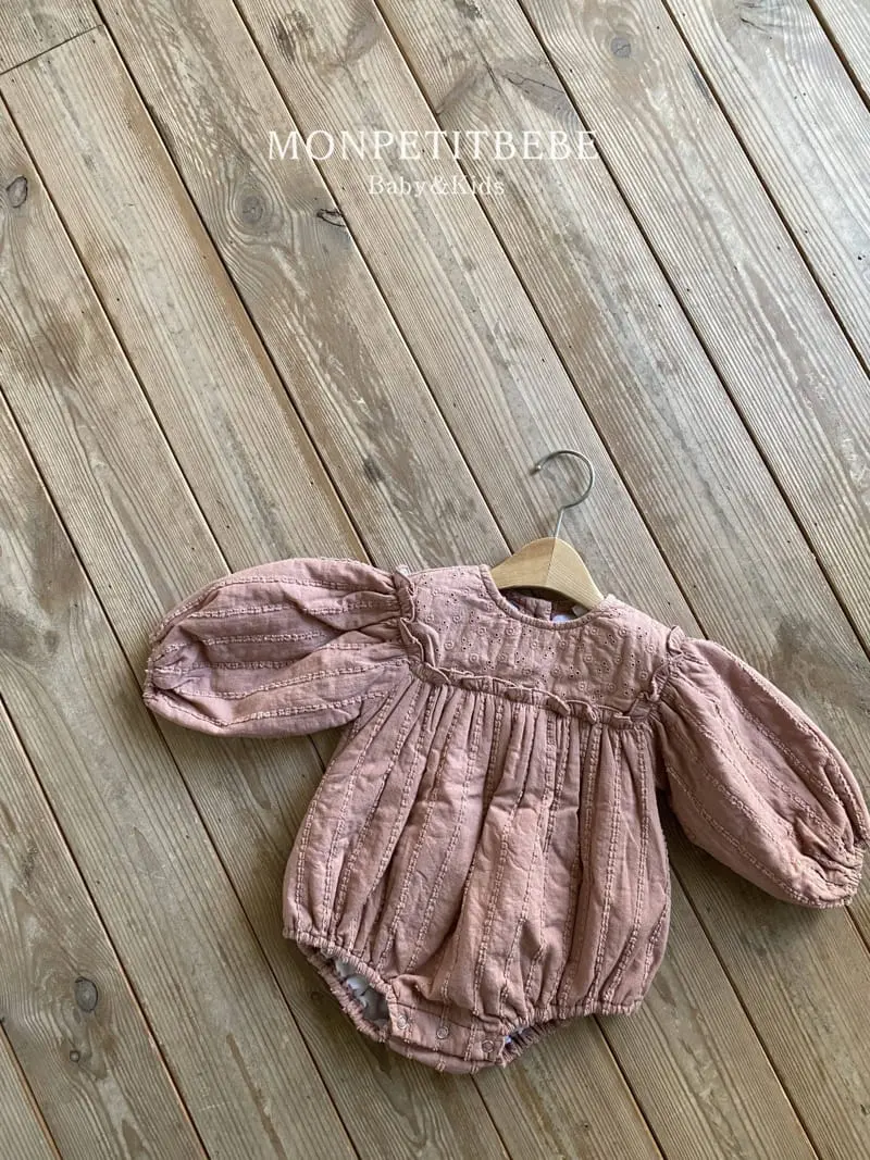 Mon Petit Bebe - Korean Baby Fashion - #onlinebabyboutique - Bebe Bonita Body Suit - 4