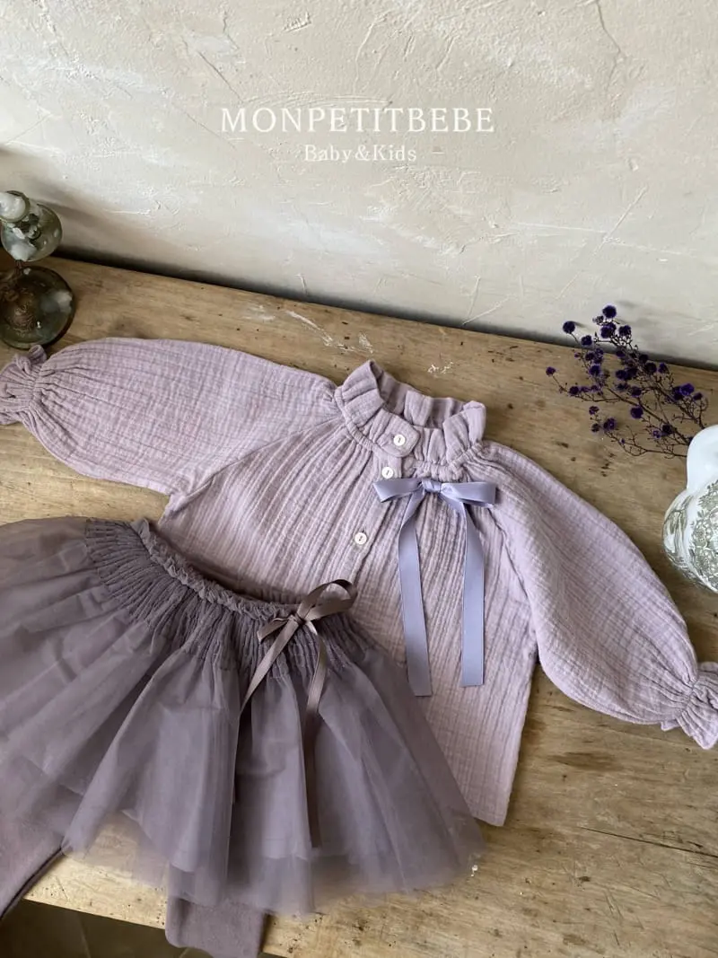 Mon Petit Bebe - Korean Children Fashion - #Kfashion4kids - Smoke Sha Skirt Leggings - 6