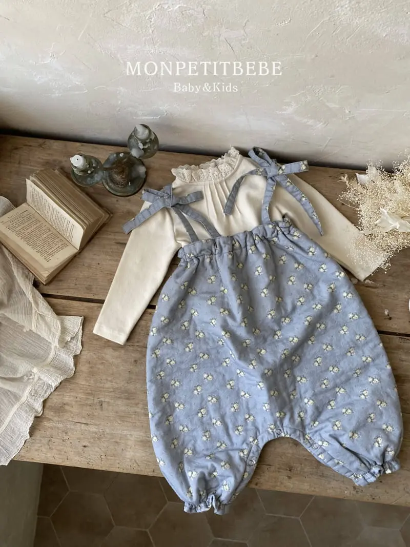 Mon Petit Bebe - Korean Children Fashion - #childrensboutique - Pintuck Lace Tee - 12