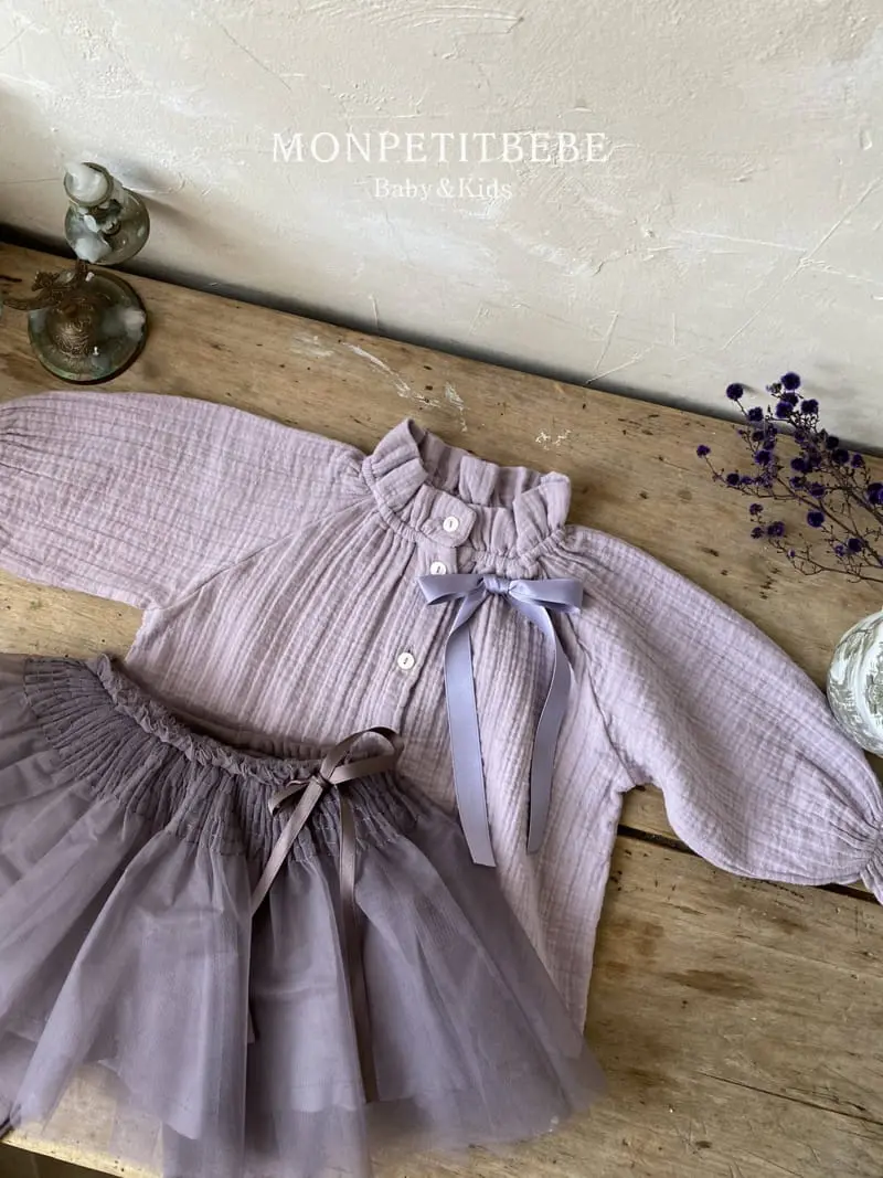 Mon Petit Bebe - Korean Children Fashion - #littlefashionista - Smoke Sha Skirt Leggings - 7