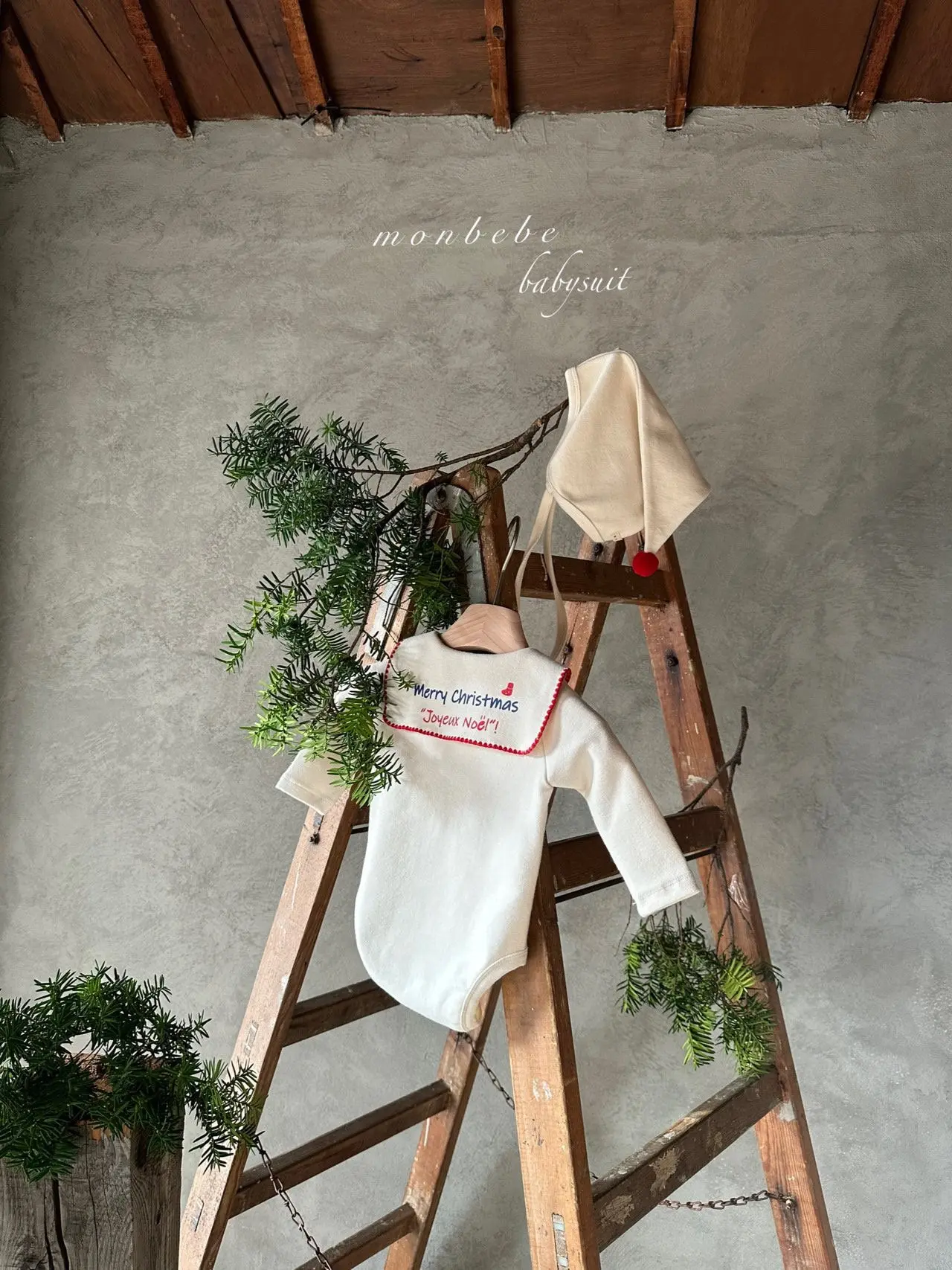Monbebe - Korean Baby Fashion - #babyclothing - Noel Sailor Bodysuit - 9