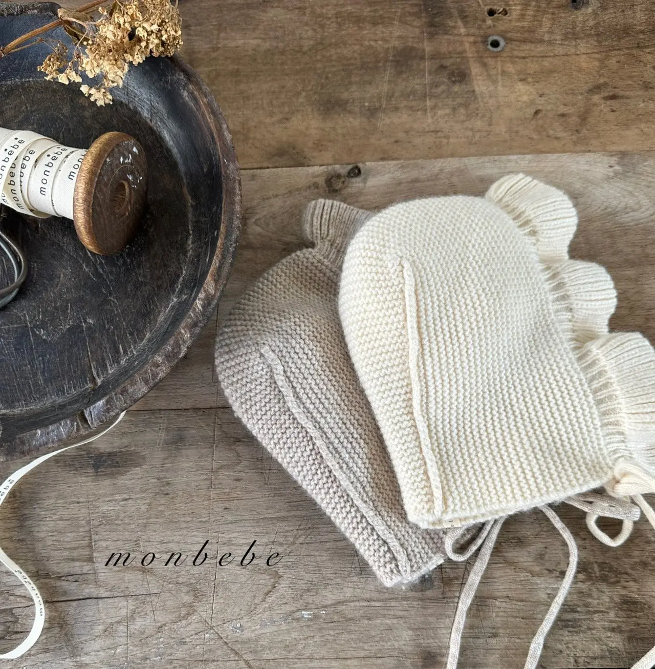 Monbebe - Korean Baby Fashion - #babyfever - Cash Olivia Bonnet