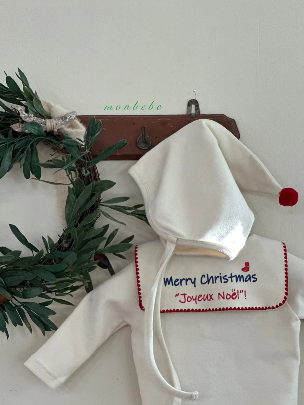 Monbebe - Korean Baby Fashion - #babygirlfashion - Noel Sailor Bodysuit - 12