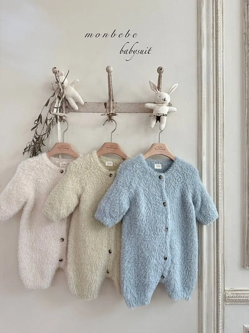 Monbebe - Korean Baby Fashion - #babywear - New Teddy Body Suit - 3