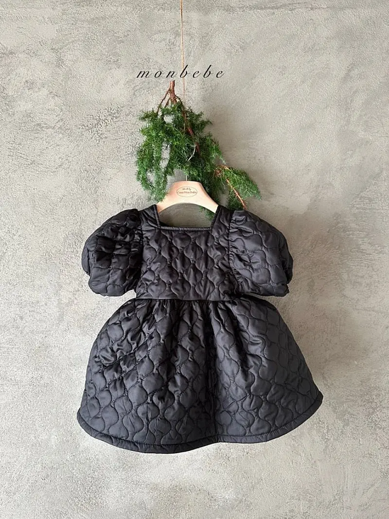 Monbebe - Korean Children Fashion - #designkidswear - Quilting Bong Bong One-Piece With Mom - 4