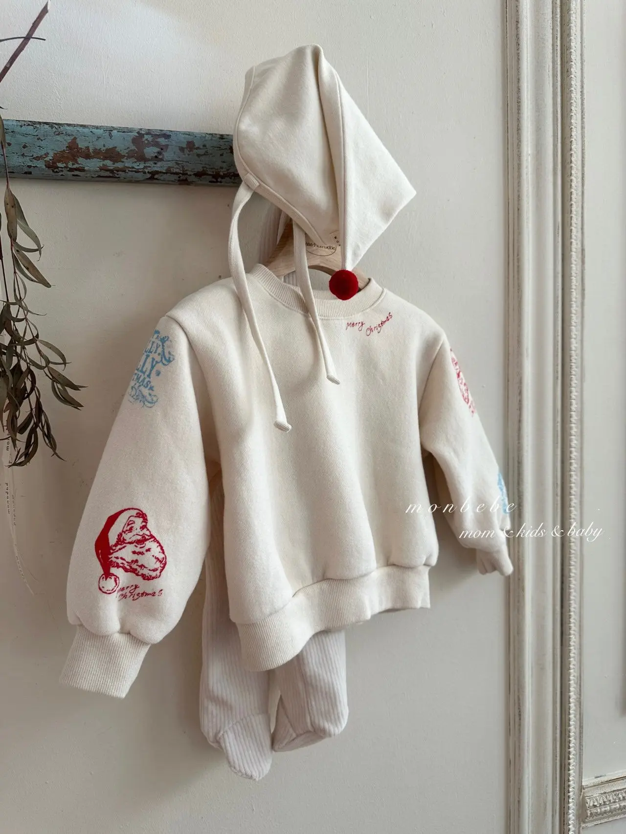 Monbebe - Korean Children Fashion - #fashionkids - Santa Sweatshirt - 6