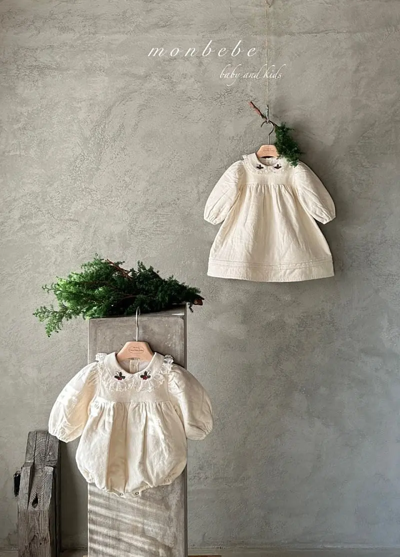 Monbebe - Korean Children Fashion - #fashionkids - Candy Kane One-Piece - 3