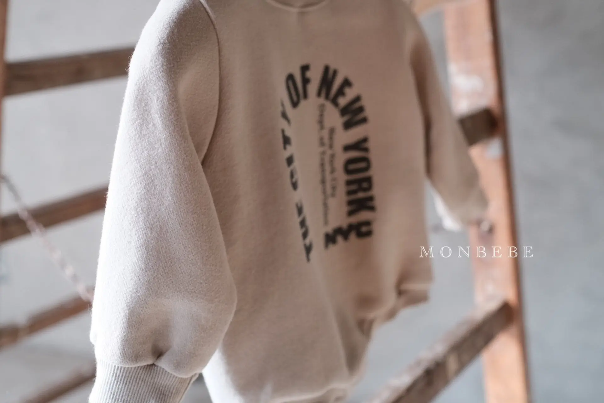 Monbebe - Korean Children Fashion - #kidzfashiontrend - New York Sweatshirt - 3