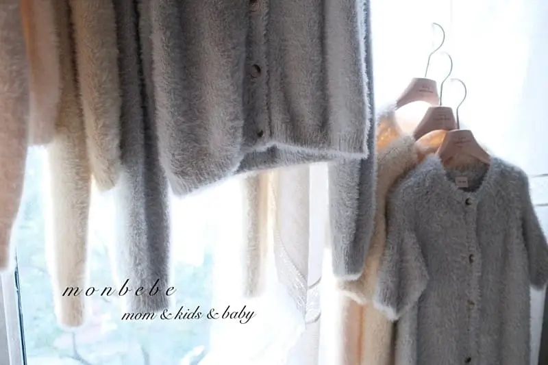 Monbebe - Korean Women Fashion - #womensfashion - New Teddy Cardigan Mom  - 4