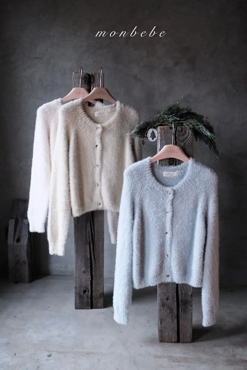 Monbebe - Korean Women Fashion - #womensfashion - New Teddy Cardigan Mom 