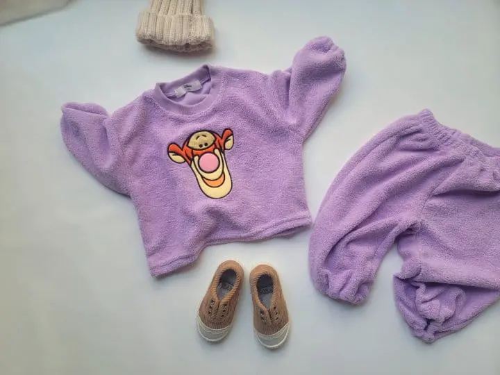 Moran - Korean Children Fashion - #childofig - Pudding Top Bottom Set - 5