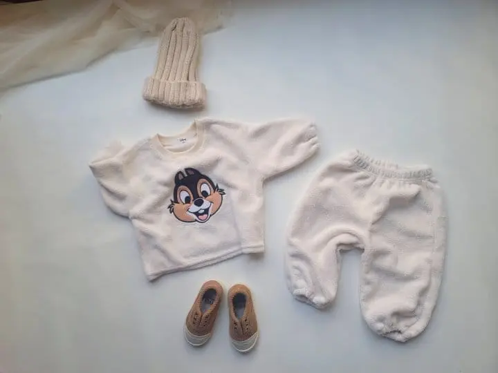 Moran - Korean Children Fashion - #minifashionista - Pudding Top Bottom Set - 3