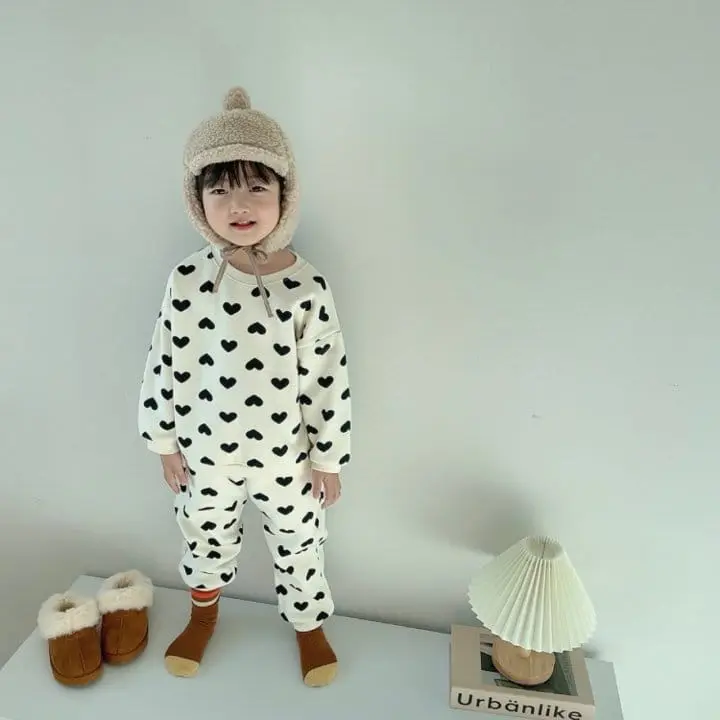 Moran - Korean Children Fashion - #todddlerfashion - Heart Candy Set - 6