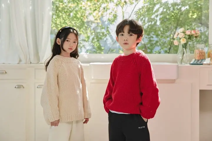 More - Korean Children Fashion - #Kfashion4kids - Fisher Round Knit - 6