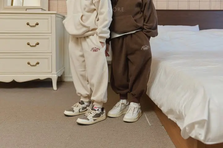 More - Korean Children Fashion - #childrensboutique - 1983 Fleece Top Bottom Set - 7