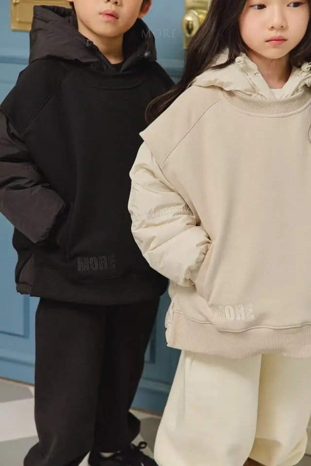 More - Korean Children Fashion - #designkidswear - Two Piece Padding Fullover - 2