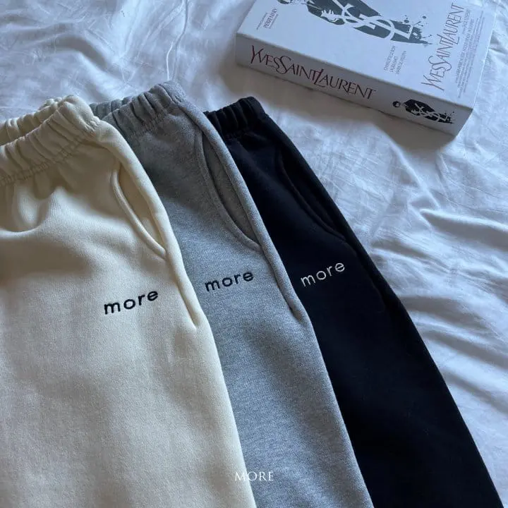 More - Korean Children Fashion - #designkidswear - More Jogger Pants