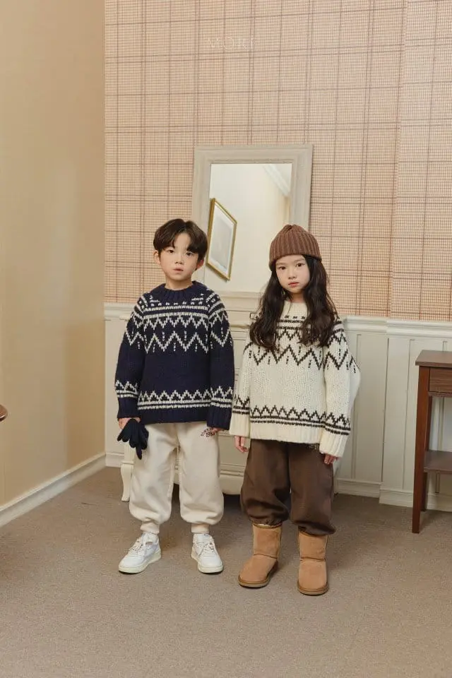 More - Korean Children Fashion - #magicofchildhood - Tree Hair Knit - 6