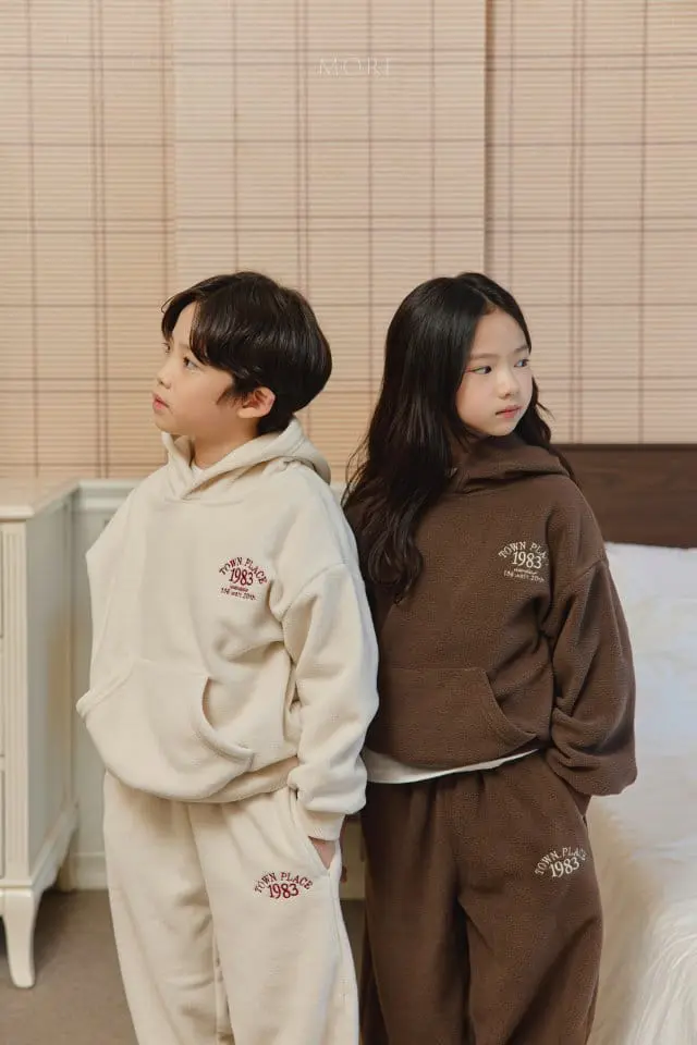 More - Korean Children Fashion - #stylishchildhood - 1983 Fleece Top Bottom Set - 5