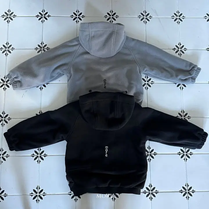 More - Korean Children Fashion - #toddlerclothing - Fannie Pocket Fleece Hoddy Jacket - 4