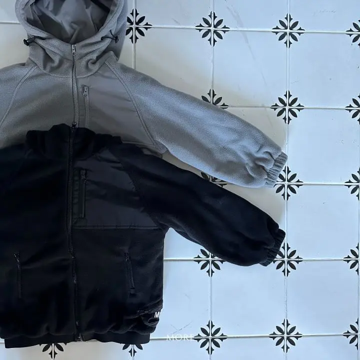 More - Korean Children Fashion - #todddlerfashion - Fannie Pocket Fleece Hoddy Jacket - 2