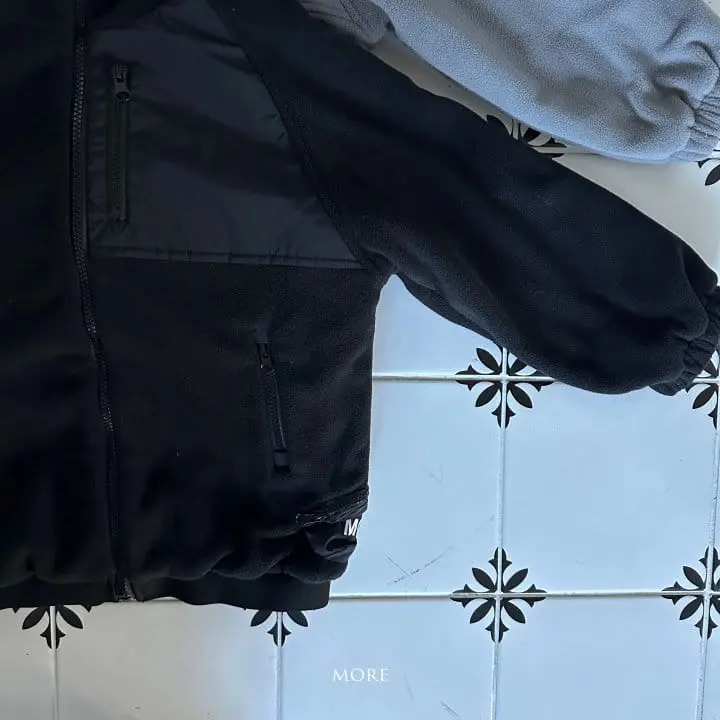 More - Korean Children Fashion - #toddlerclothing - Fannie Pocket Fleece Hoddy Jacket - 3