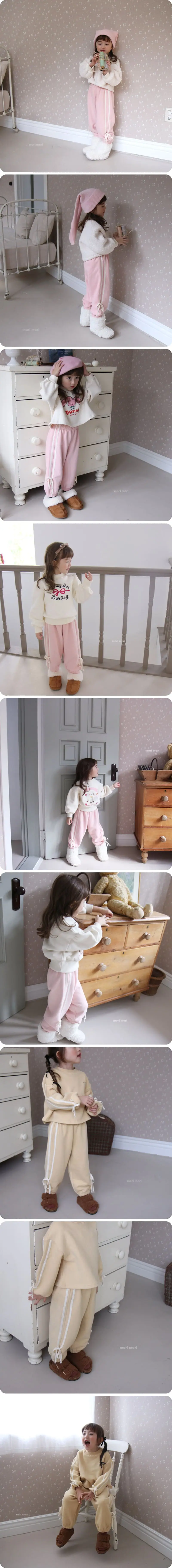 Mori Mori - Korean Children Fashion - #magicofchildhood - Lace Tape Lovely Pants