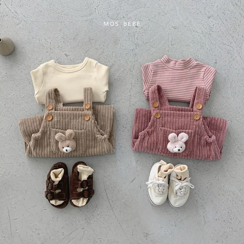 Mos Bebe - Korean Baby Fashion - #babyboutique - Toto Span Dungarees - 11