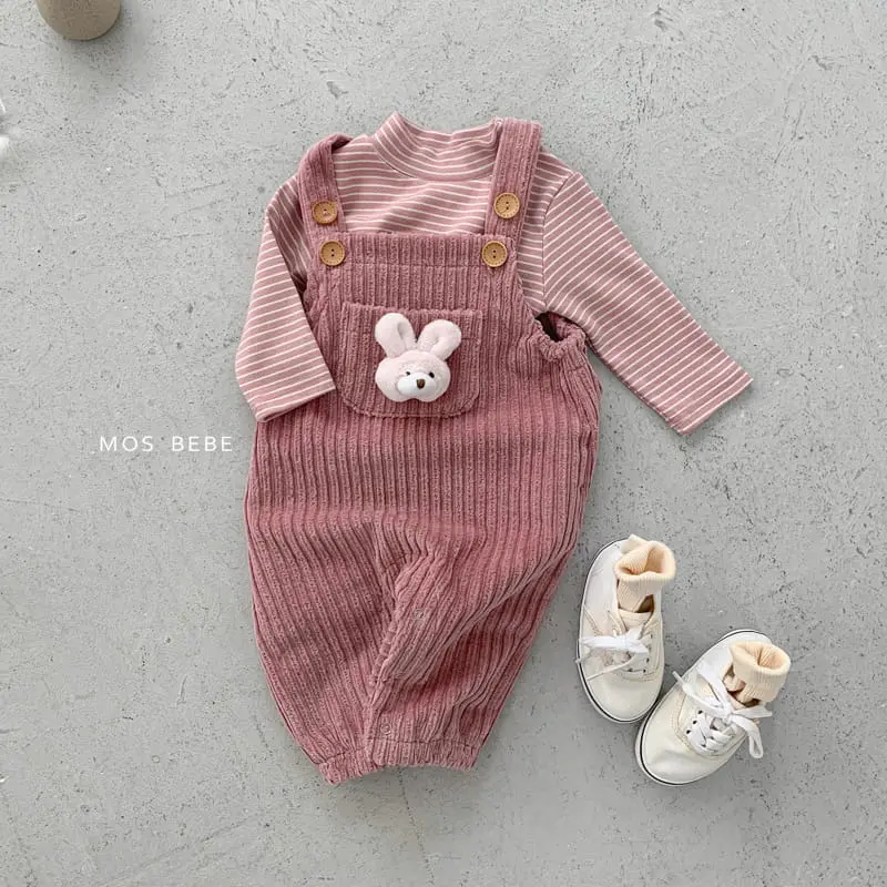 Mos Bebe - Korean Baby Fashion - #babyboutique - Toto Span Dungarees - 12