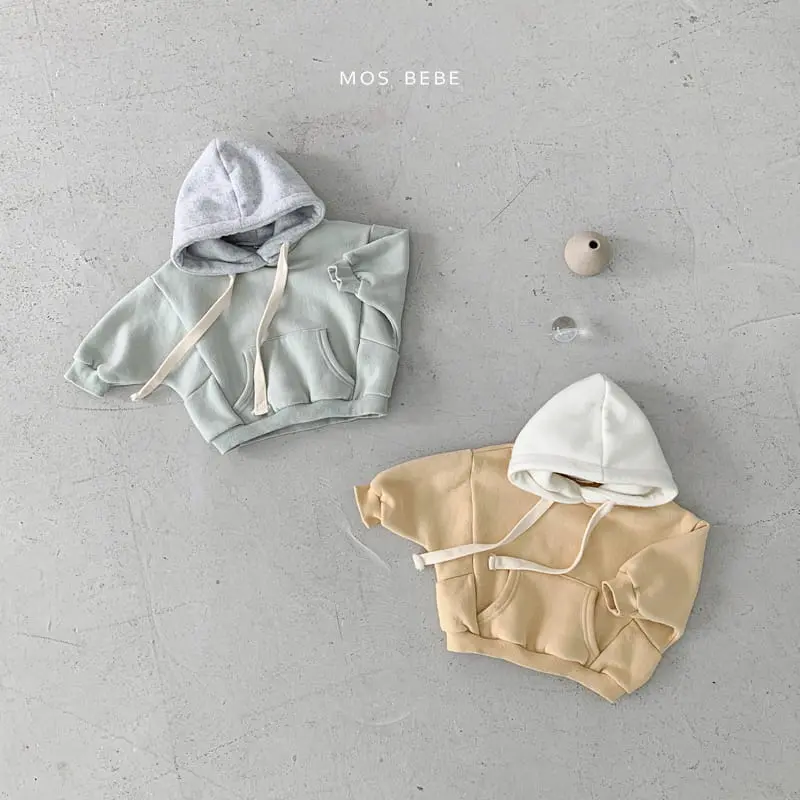 Mos Bebe - Korean Baby Fashion - #babyboutique - Day Hoody Sweatshirt - 3