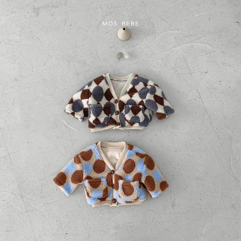 Mos Bebe - Korean Baby Fashion - #babyboutique - Cozy Jacquard Jumper - 2