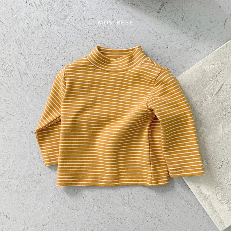 Mos Bebe - Korean Baby Fashion - #babyboutiqueclothing - Mochi Turtleneck Tee - 6