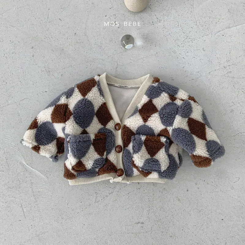 Mos Bebe - Korean Baby Fashion - #babyboutiqueclothing - Cozy Jacquard Jumper - 4