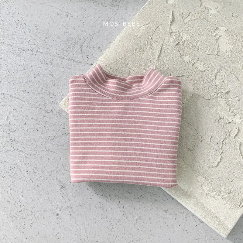 Mos Bebe - Korean Baby Fashion - #babyfashion - Mochi Turtleneck Tee - 8