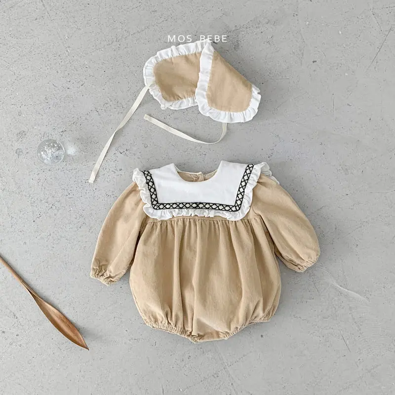 Mos Bebe - Korean Baby Fashion - #babyfashion - Wehers Vollar Bodysuit - 2