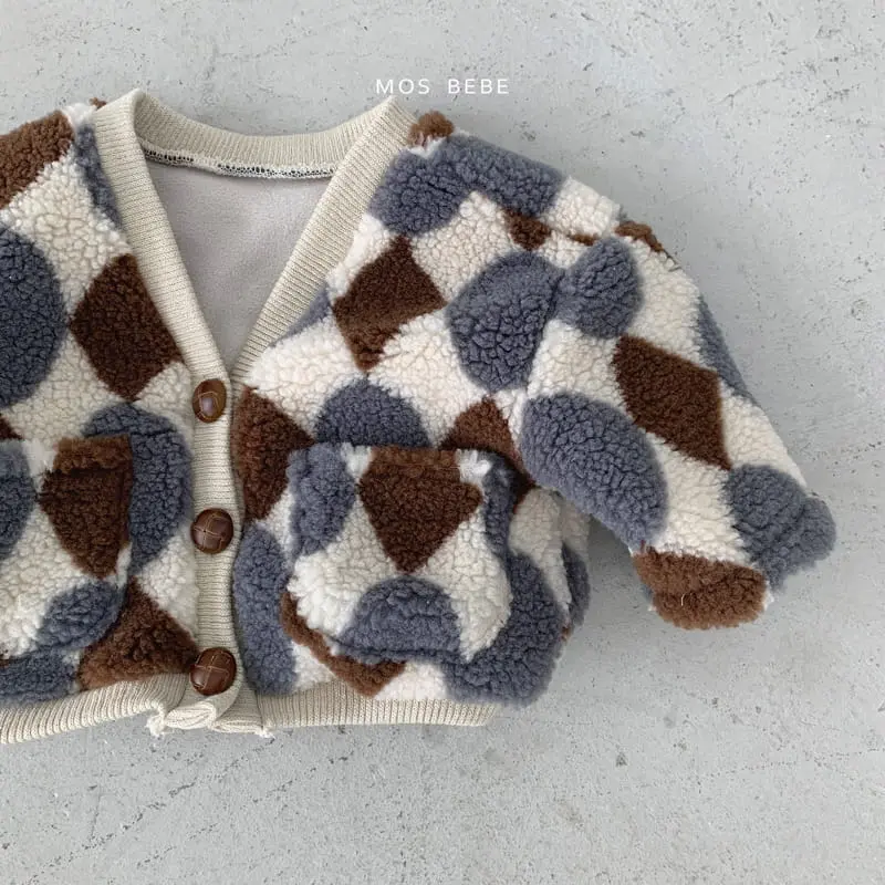 Mos Bebe - Korean Baby Fashion - #babyfashion - Cozy Jacquard Jumper - 5