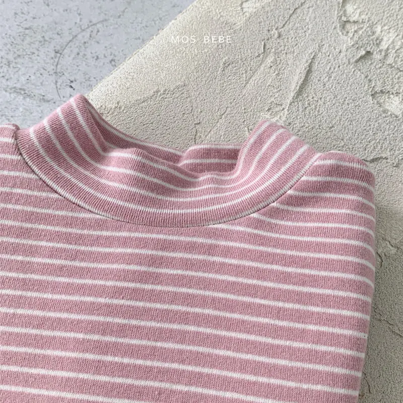 Mos Bebe - Korean Baby Fashion - #babyfever - Mochi Turtleneck Tee - 9