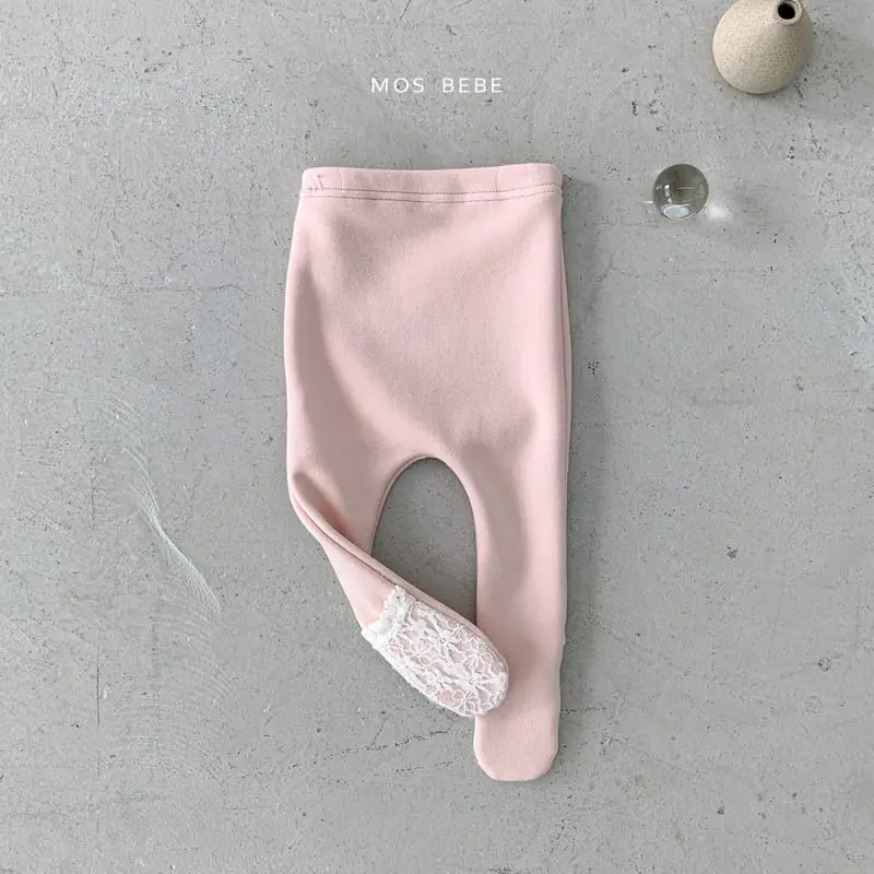 Mos Bebe - Korean Baby Fashion - #babyfever - Milk Foot Leggings - 7