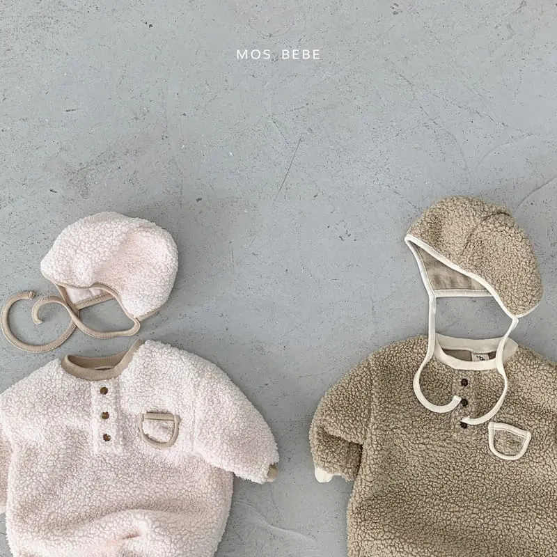 Mos Bebe - Korean Baby Fashion - #babyfever - Macaroon Bodysuit - 2