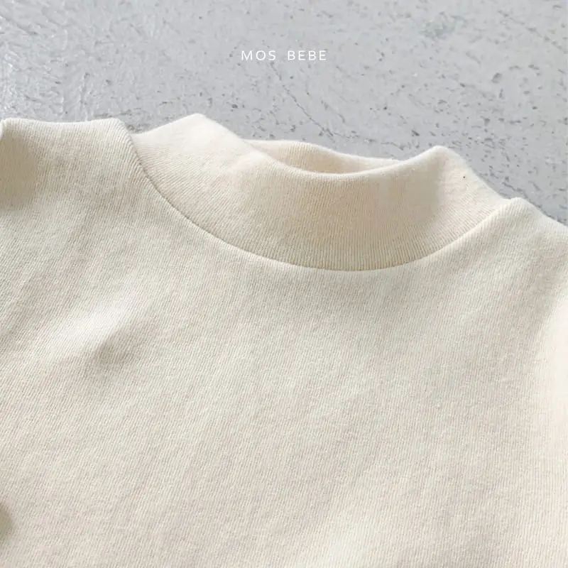 Mos Bebe - Korean Baby Fashion - #babylifestyle - Mochi Turtleneck Tee - 11