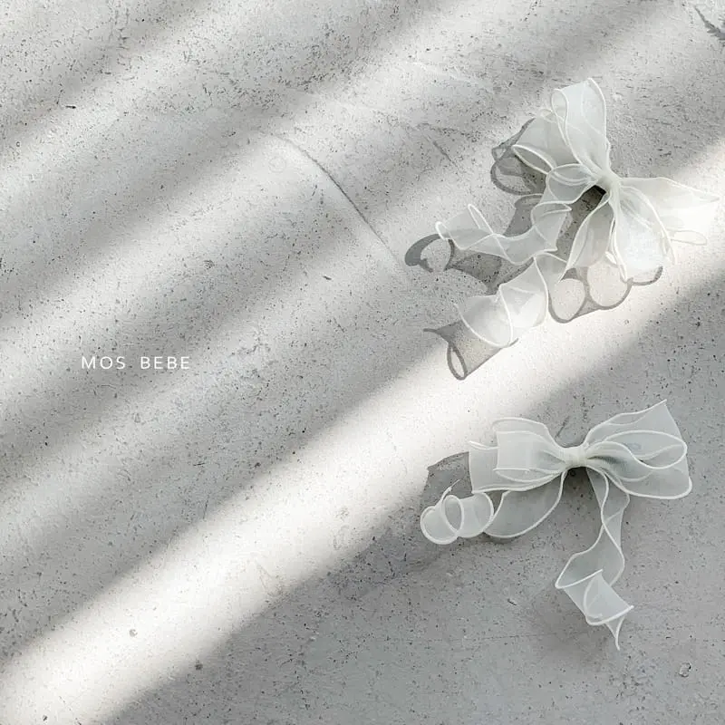 Mos Bebe - Korean Baby Fashion - #babylifestyle - Ribbon Hairpin - 6
