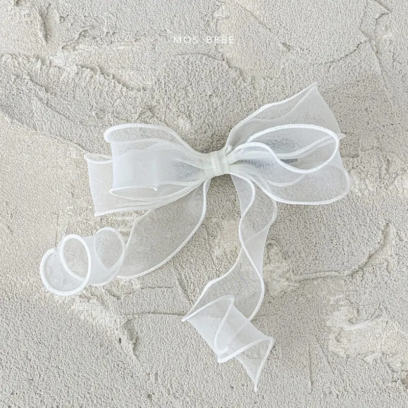 Mos Bebe - Korean Baby Fashion - #babyoninstagram - Ribbon Hairpin - 7