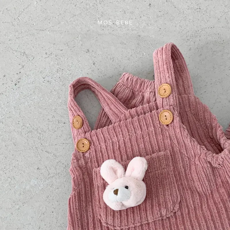 Mos Bebe - Korean Baby Fashion - #babylifestyle - Toto Span Dungarees - 4