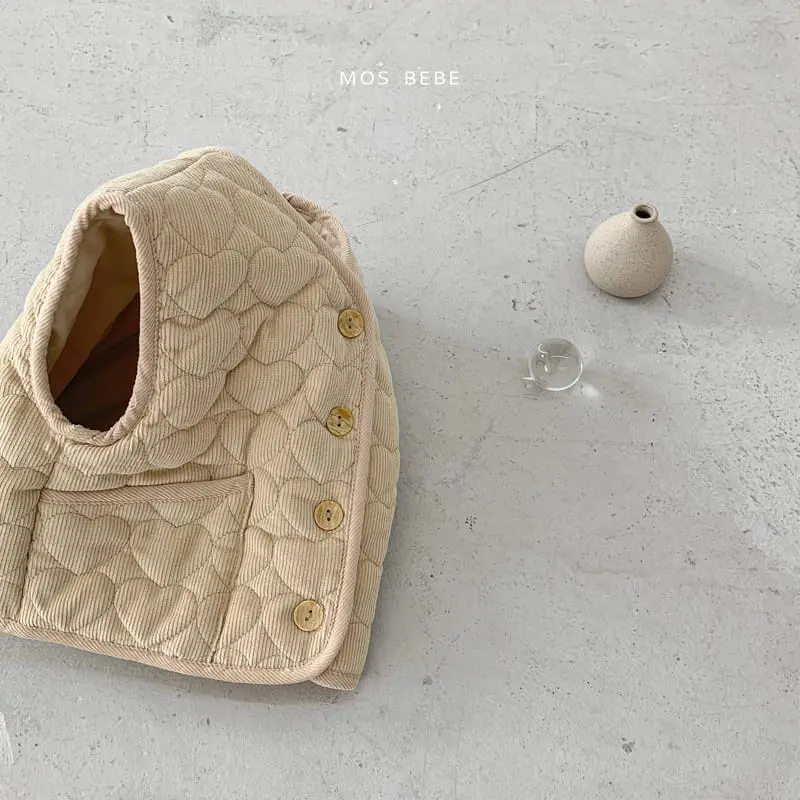 Mos Bebe - Korean Baby Fashion - #babyoninstagram - Warm Quilting Vest - 8